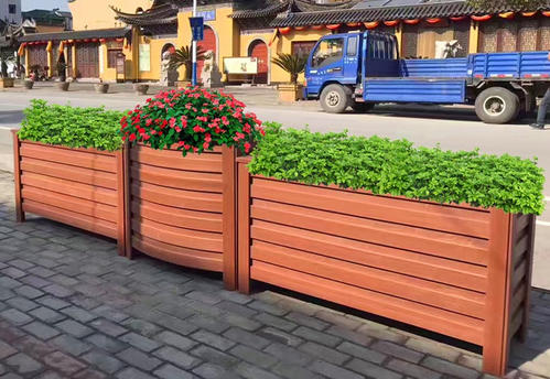 木紋鋁合金花箱 木紋鋁合金花箱