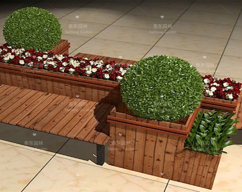 座椅組合花箱 座椅組合花箱