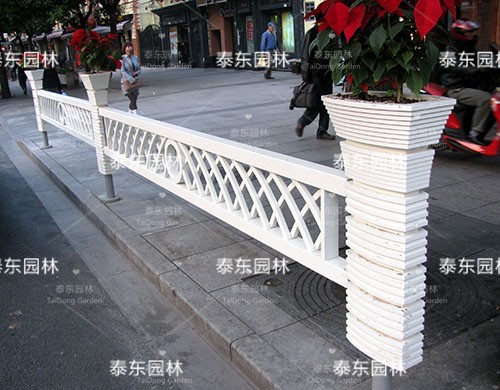 PVC花箱護欄 PVC花箱護欄